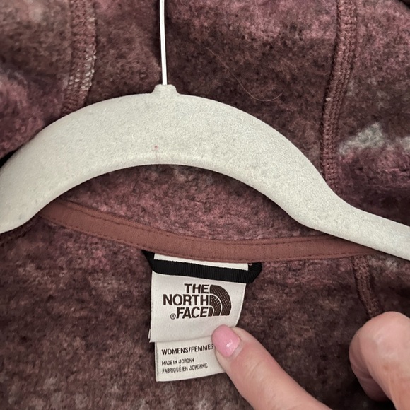 North Face polyester knit pullover, size large. Fall colors. Good condition - Picture 2 of 4